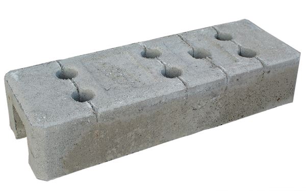 Betonski podstavek za mobilno ograjo 620x220x130mm 40kos/pal, Z2729040