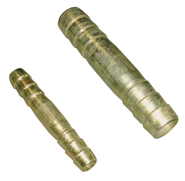 Spojnik za cevi 13mm (1/2") jeklen, pocinkan, rumen, kromatiran, 80mm, Z31513