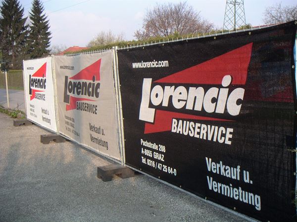 Zastirna in reklamna mreža 340x175cm, digitalni tisk 51-100kosov 330g/m², Z34017550