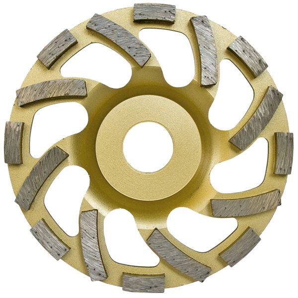 Diamantna lončasta plošča UNIVERSAL gold p=125mm teleskopski brusilnik ELS 125 D, Z37128000
