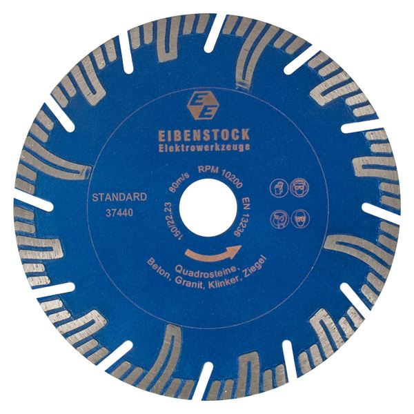 Diamant-Trennscheibe STANDARD blau d=150mm für Mauerschlitzfräse EMF 150.1 P, Z37440000