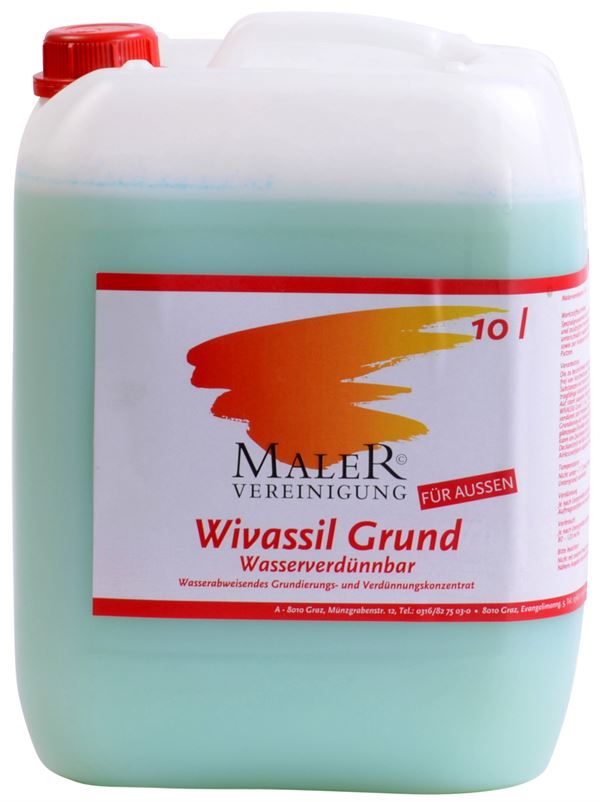 Globinski temeljni premaz WIVASSIL za zunaj 10l/kan 40kan/pal, Z3975