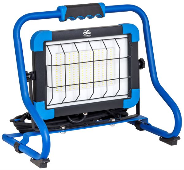 CHIP-LED-Strahler SLIMLINE PRO 80W OSRAM-LED, 3m Zuleitung, 2 Steckdosen/2 USB-Ports, Z46432