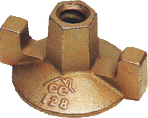 Krožna dvokrilna opažna matica 80mm pocinkana (0128), Z4811280