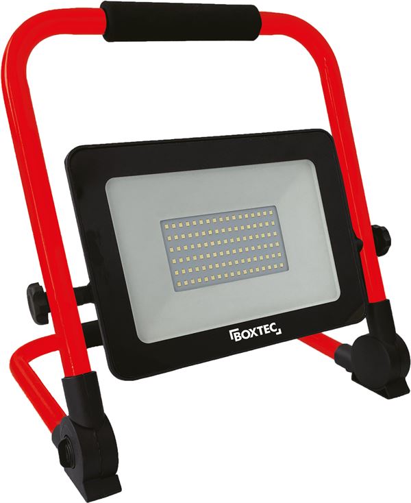 LED-Aku-reflektor PROFI zložljiv 50W, 3500 Lumen, priključni kabel, Z48205