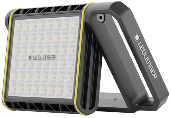 =81= LED-Akku-Arbeitsleuchte AF8R WORK 4000 Lumen inkl. Ladekabel, Netzteil, Diffusor, Z502911