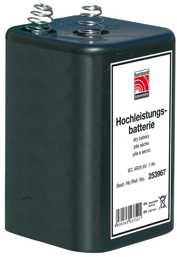 Baterija 6V/7Ah za opozorilno gradbiščno svetilko P24, Z520055055
