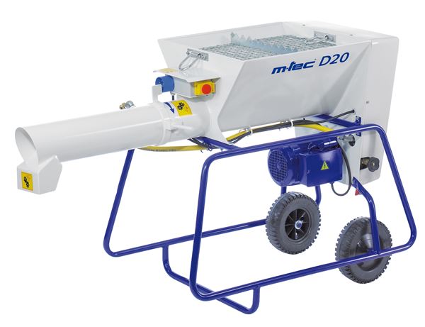 Pretočni mešalec D20 - 400V/2,2kW z mešalno cevjo za estrihe M-TEC, Z562135