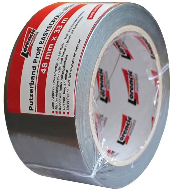 Lepilni trak za omete Profi EASYSCROLL srebrn 48mm x 33m 36rol/kart, Z609650NLO