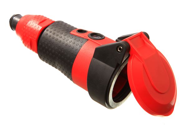 Vtičnica - šuko SCHUKOultra II 230V 16A IP54 rdeče/črna, Z62243