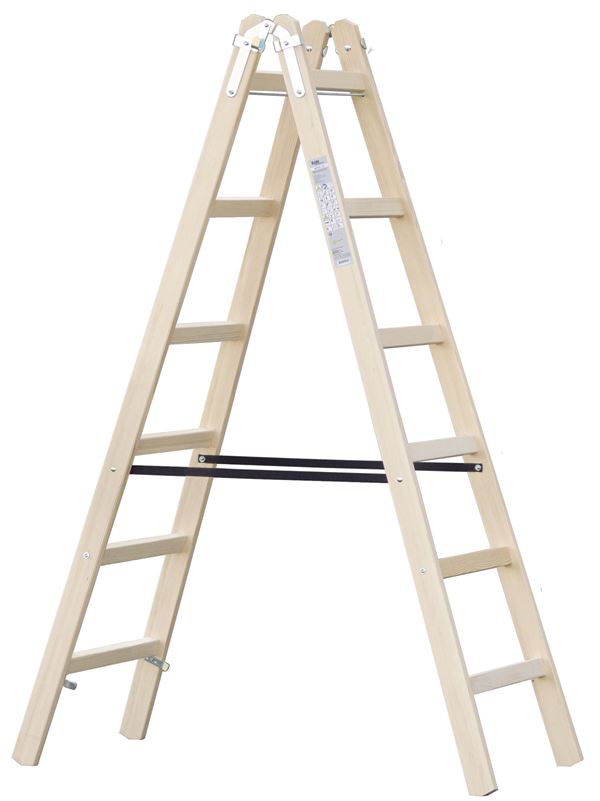 Lesena lestev 6 prečnih letev 1,90x0,52x0,13m, Z6X