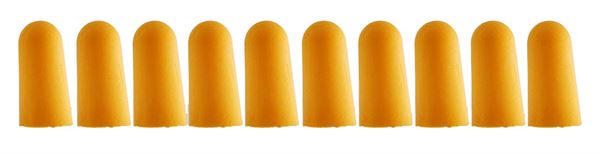 Gehörschutzstöpsel BASIC orange, SNR 34dB, EN352-2, 5Paar/Pack = 10Stk, VPE25/250, Z731100