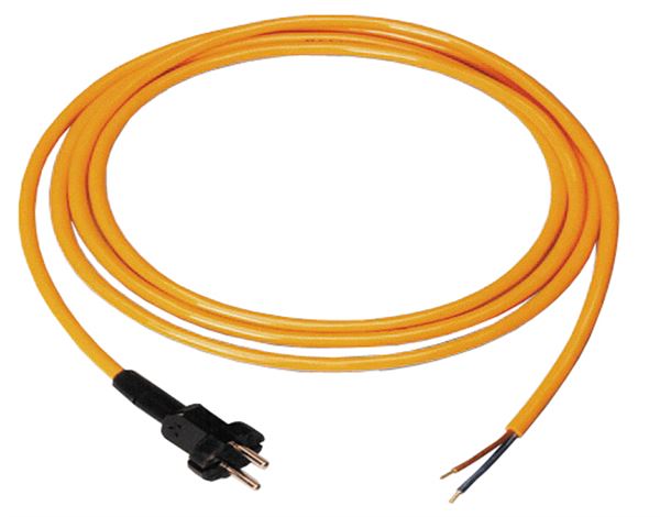 Priključni kabel za električne naprave poliuretan 2x1,0, 5m z vtikačem, Z9805210