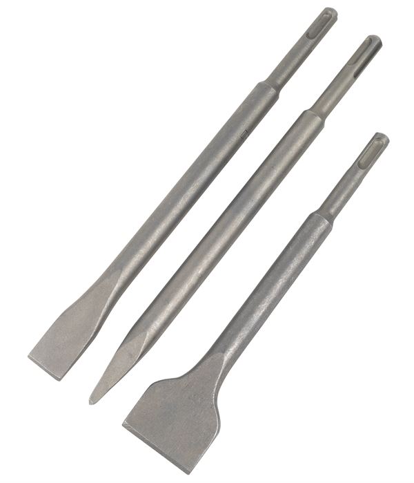 Komplet koničastih in ploščatih dlet DEWALT® SDS-Plus 3-delni., ZDT60330-QZ