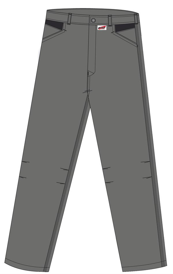 Bundhose LO-ACTIVE anthrazit/schwarz 245 g/m² Gr. 52 VPE5, ZLO-ACTAS-BH52