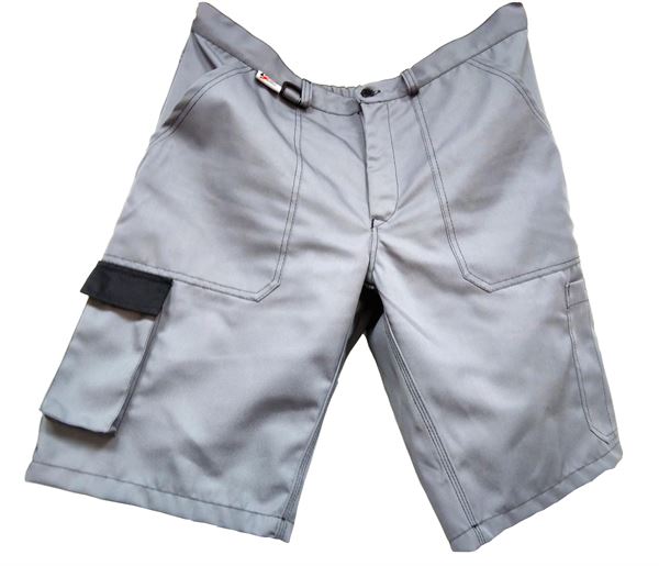 Kratke hlače LO-PROTEC sivo/črne 245 g/m² vel. 58 P5, ZLO-PROTGBAS58