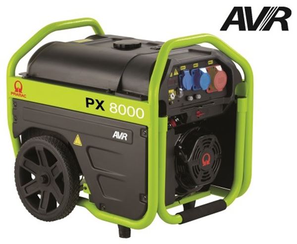Elektro agregat/bencin PRAMAC PX 8000 T, 5,0kVA/230-400V, ZPX8000T