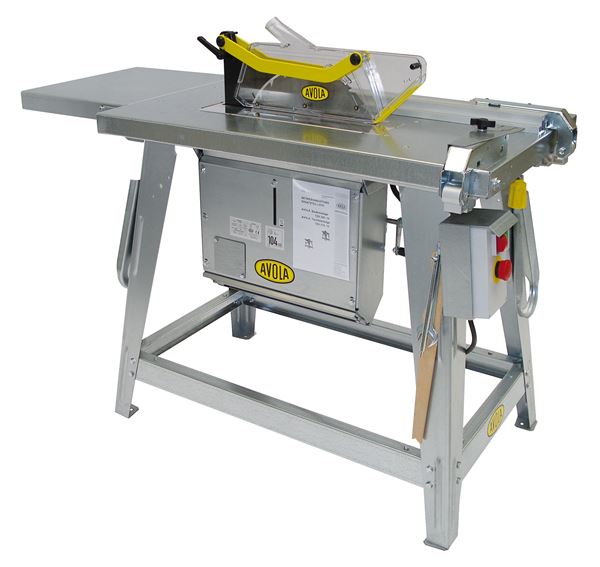 Gradbena žaga AVOLA TZH 350 230V 2,2kW 50Hz z HM-rezalno ploščo 350mm, višinsko nastavljiva, ZTZH350